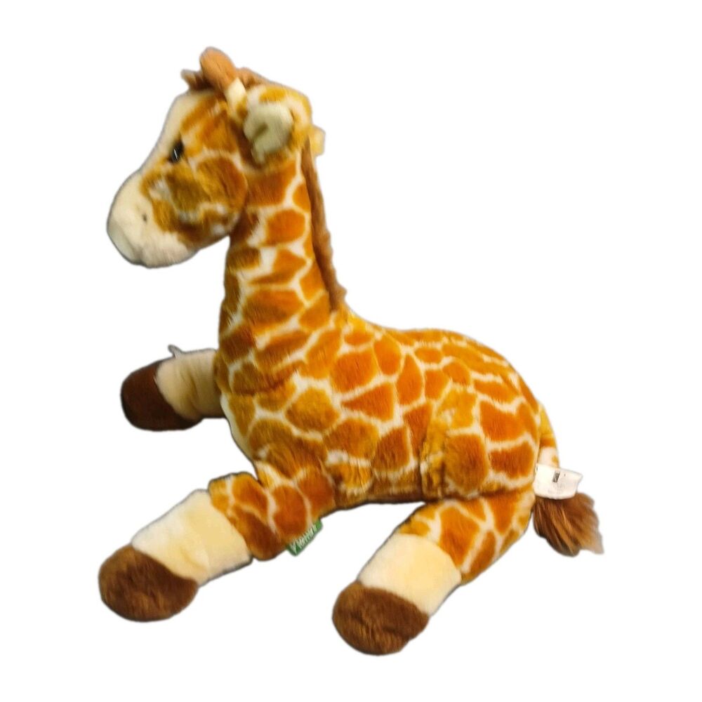 Kohls Cares Animal Planet Soft Giraffe Plush Toy 13" Stuffed Animal Multi Brown